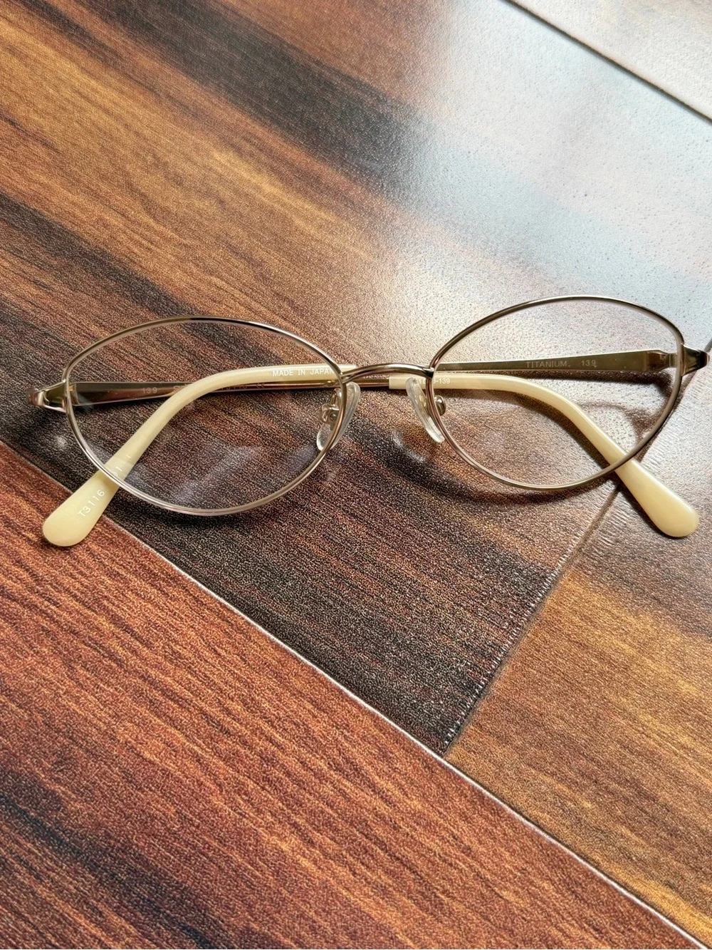 VTG Seiko Japan Titanium Ladies Oval Prescription Glasses T311.6 51-16-139